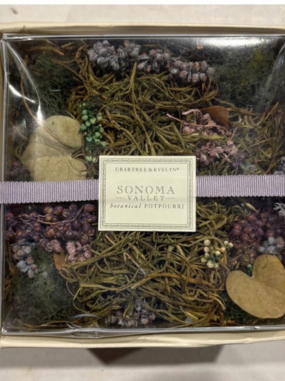 CRABTREE & EVELYN NEW IN BOX Sonoma Valley Botanical Potpourri